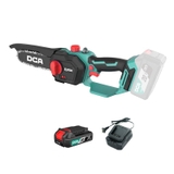 Máy cưa xích không chổi than dùng pin DCA ADML20081DM