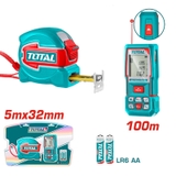 Bộ combo máy đo TMT51036 & thước kéo TMT80532 Total TOS250902