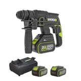Máy khoan búa dùng pin 20V Worx WU387 (2 Pin 4.0Ah & Sạc)