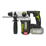 Máy khoan búa dùng pin 20V Worx WU389.4 (2 Pin 5Ah & Sạc)