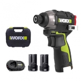 Máy vặn vít dùng pin 12V Worx WU132X-21 (2 Pin 2.0Ah & 1 Sạc)