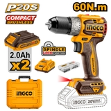 Máy Khoan Vặn Vít Pin 20V INGCO CDLI20602 Lực Siết 60Nm