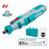 Máy Mài Khuôn Dùng Pin 8V 3.2mm Total TMGLI0801