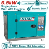 Máy phát điện dùng dầu Diesel 6.5kW Total TP265001-1