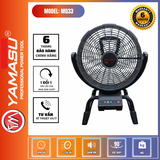Quạt tích điện chưa có pin gồm 1 sạc điện Yamasu YMS-ThanMQ33+Sac