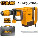 Máy Đục Bê Tông 1500W-17Kg INGCO PDB15006