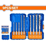 Bộ 9 Mũi Khoan Bê Tông SDS Plus WADFOW WHD6509