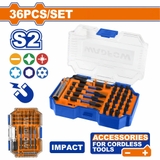Bộ 36 Mũi Bắt Vít Đóng WADFOW WBS4B36