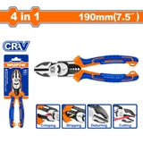 Kìm Cắt Đa Năng 4 Trong 1 WADFOW WPL3778