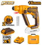 Máy Khoan Đục Bê Tông Dùng Pin 20V INGCO CRHLI201681 16mm