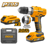 Máy Khoan Búa Pin 20V INGCO CIDLI20012 Công Suất Mạnh