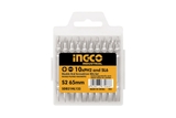 Bộ mũi vít bake 2 đầu 10 cái PH2,PZ2x65mm INGCO SDB21HZ133