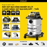 Máy Hút Bụi 3 Chức Năng - Khô/Ướt/Thổi Stanley Usa Sl19417-8Ab