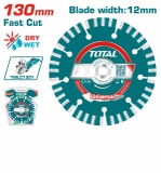 Đĩa Cắt Khô Phủ Hợp Kim Nhân Tạo 130mm (Dùng Cho TWLC1301) Total TAC2111301