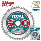 Lưỡi Cưa TCT 235mm Total TAC231623