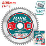 Lưỡi Cưa Nhôm TCT 120 Răng 305mm Total TAC2339212
