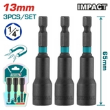 Bộ 3 Mũi Từ Bắn Tôn 13mm Total TAC271331
