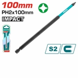 Mũi Bắt Vít PH2x100mm Total TACIM71PH2100