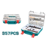 Bộ 357 Linh kiện cho máy khoan/mài mini Total TACSD13571