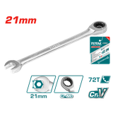 Cờ Lê Miệng Vòng 2 Chiều 21mm Total TCSPAR211