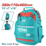 Balo Đựng Đồ Nghề TOTAL THBP02025 8kg 38x17x46cm Cho Thợ Cơ Khí