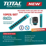 Bộ 10 đầu tuýp lục giác 1/2