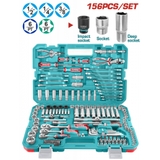 Bộ Dụng Cụ Sửa Chữa Xe Cầm Tay 156 Chi Tiết Total THKTHP21566