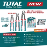 Bộ 3 kềm càng cua 8inch, 9inch, 10inch Total THT1RK231