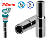 Đầu Tuýp Lục Giác 1/2 Inch X 24mm Total THTST12243L