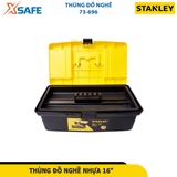 Thùng đồ nghề 16'' bằng nhựa 405 x 241 x 152 mm STANLEY STST73696-8