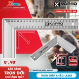 Thước Ke Góc Vuông Kim Loại Kapro 307 20-35cm