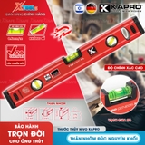 Thước Thủy Kapro 779X 40-100Cm Thân Kim Loại, 3 Ống Thủy