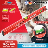 Thước thủy Kapro 779XL , bằng kim loại, chiều dài 40cm, có 2 ống thủy