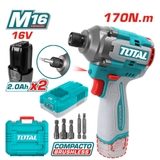 Máy Siết Vít Không Chổi Than Dùng Pin Lithium 16V Total TIRLI16178