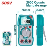 Đồng Hồ Vạn Năng Kỹ Thuật Số 600V Total TMT5360011