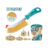 Bộ 7 bánh cước và chổi TOTAL TAC310071
