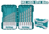 Bộ 15 mũi khoan HSS M2 Total TACSDL51502