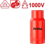 Đầu Tuýp Lục Giác Cách điện 1/2 Inch 12mm Total THIHAST12121