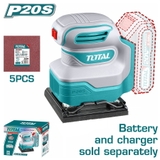 Máy Chà Nhám Vuông Dùng Pin Lithium-Ion 20V (chưa Pin & Sạc) Total TSHSLI2014