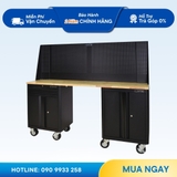 Tủ Dụng Cụ CSPS 183cm 2 Tủ Đen Đỏ Chuyên Nghiệp