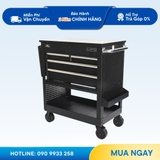 Tủ Đồ Nghề CSPS 84cm 4 Hộc Kéo Tay Cầm Trắng
