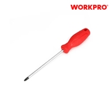 Tua vít đầu hình hoa khế, kích thước PH1x100mm, thép hợp kim CR-V Workpro - WP221008