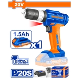Máy khoan búa dùng pin Lithium-ion 20V WADFOW WCDP521