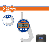 Máy Đo Độ Dày Điện Tử Đầu Phẳng 0-20mm WADFOW WDTG1P01