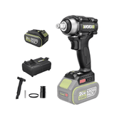 Máy Khoan Pin 20V (1 Pin 5.0Ah, 1 Sạc 6A, Túi Vải) Worx WE272.15.6B