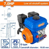 Động Cơ Nổ Chạy Xăng WADFOW WGNAA1706Q 7.0HP