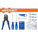 Set 46 Món Dụng Cụ Đồ Nghề Sửa Chữa Viễn Thông Wadfow WHS2B46