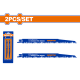 Bộ 2 lưỡi cưa kiếm (cưa gỗ) 240mm(9.5 inch) WadFow WJT1531L
