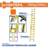 Thang Xếp Sợi Thủy Tinh Kéo Dài 2x10 Bậc WADFOW WLD0920