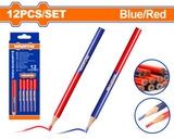 Bộ 12 Bút chì thợ mộc 2 màu WadFow WMQ2512